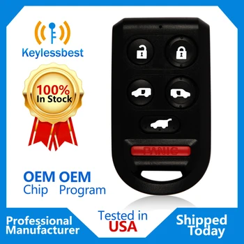 6 Кнопок 313,8 МГц Брелок без ключа Автомобильный Дистанционный ключ для 2005-2010 Honda Odyssey FCC ID: OUCG8D-399H-A