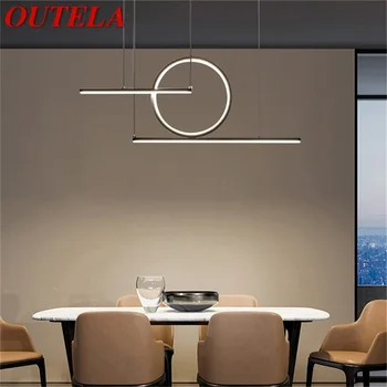 Подвесные светильники OUTELA Nordic, золото, современное креативное украшение, светодиодный светильник для дома, гостиной